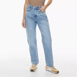Denim Forum Anita Super High Loose Pleated Jean